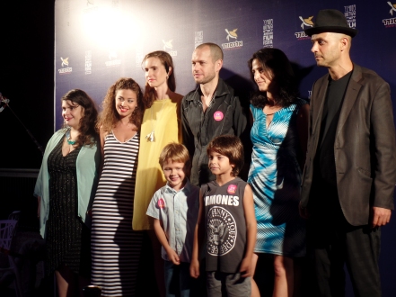 Cast of The Kindergarten Teacher at the world premiere
